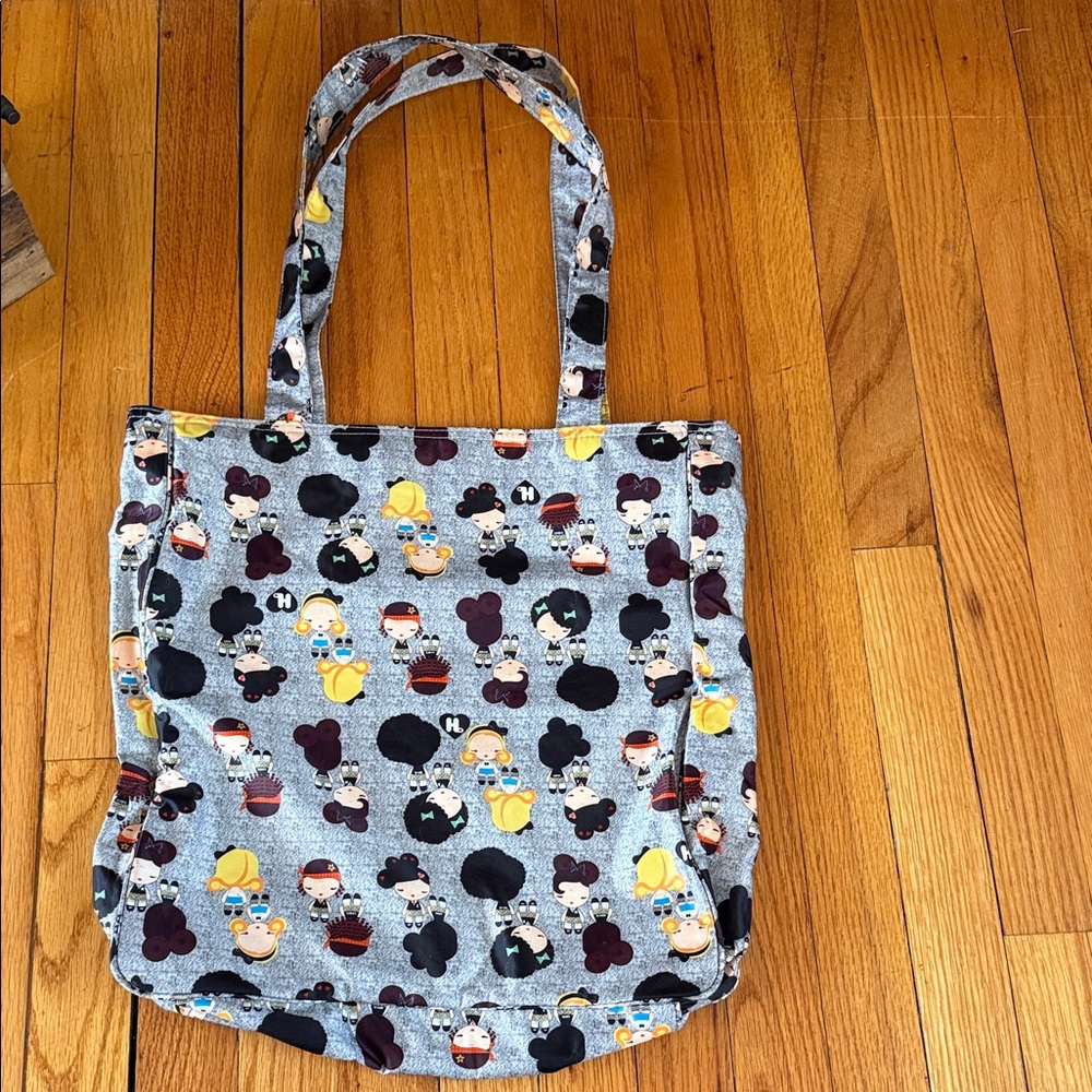 Harajuku Lovers Gray Character Print Tote